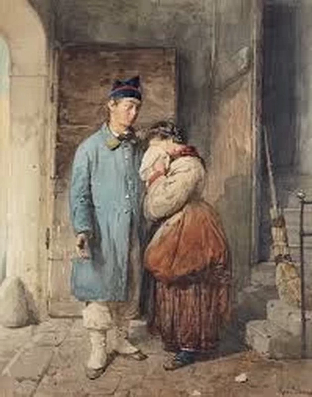 La partenza della recluta